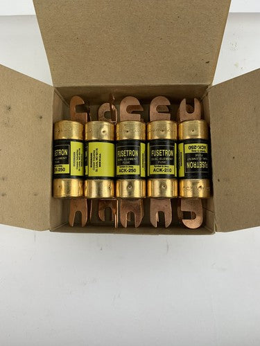 Bussmann Fusetron Dual Element ACK250 250A Fuse "Lot of 10"1