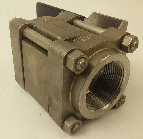 SWAGELOCK SS-67PF24 BALL VALVE 1500 PSI@100F, 103 BAR@38C, 450F@ 500PSI, 1.25in4