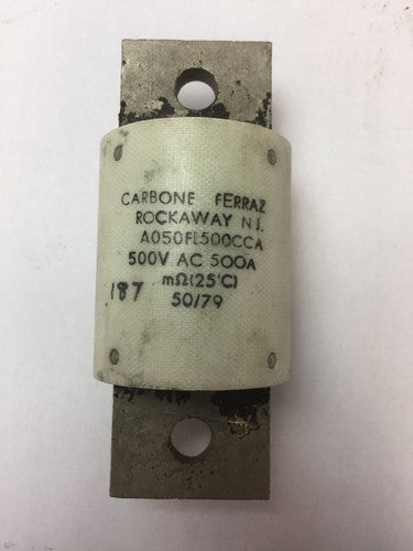CARBONE FERRAZ A050FL500CCA FUSE 500VAC 500A0