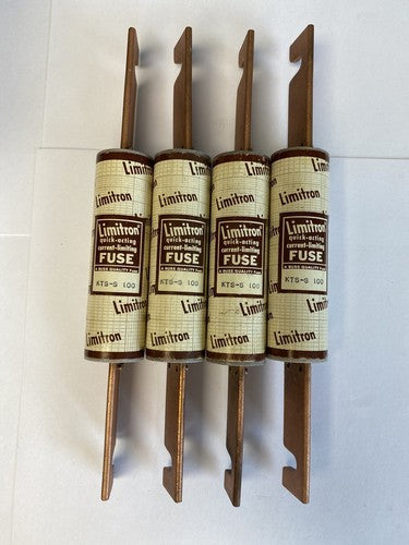 Bussmann Limitron KTS-S100 100A 600V Fuse "Lot of 4"0