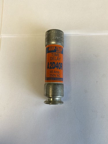 Gould Shawmut Amp-trap 2000 A2D40R 40A 250V Fuse "Lot of 5"1