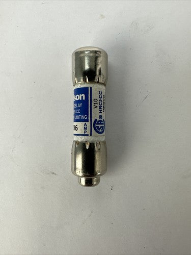 EDISON HCTR6 TIME DELAY CURRENT LIMITING FUSE 6AMP 600VAC (LOT OF 3)2