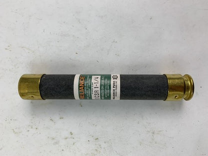 Brush Reliance Time-Delay Dual-Element ECSR1-1/4 1 1/4A 600V Fuse "Lot of 10"2