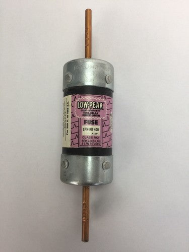 BUSSMAN LPN-RK 400 LOW PEAK DUAL ELEMENT TIME DELAY CURRENT LIMITING (LOT OF 3)0