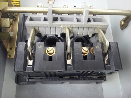 CHALLENGER HD362NFC, SAFETY SWITCH, TYPE 1 INDOOR, 60A, 600VAC/600DC, 3P, USED6