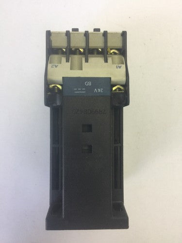 TELEMECANIQUE CA3 DN 40 CONTACTOR 600VAC 10A COIL 24VDC5