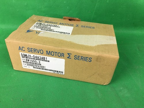 YASKAWA AC SERVO MOTOR SGMJV-04A3AB1 400W 200V 2.7A 3PH *NEW*0