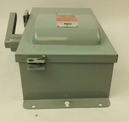 ITE F-321H SAFETY SWITCH TYPE 12 ENCLOSURE, 3P FUSIBLE, 30A, 240VAC/ 250DC, NIB9