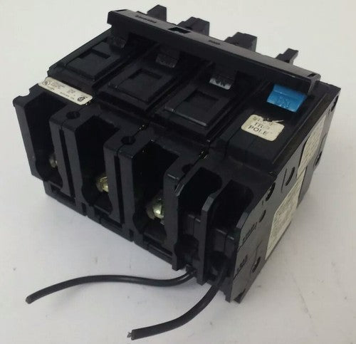 CUTLER HAMMER QC3060HS1T CIRCUIT BREAKER W/ SHUNT TRIP 24/48V 3P 240VAC 60A 0