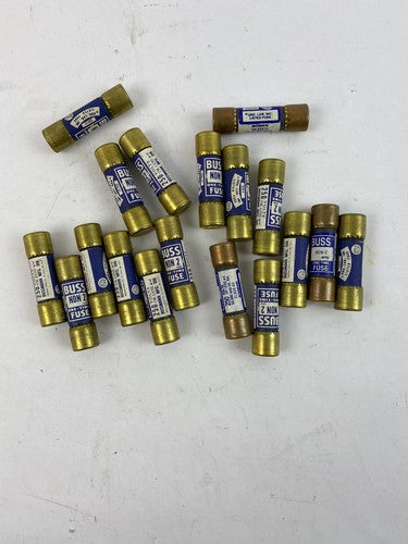 Bussmann One Time NON2 2A 250V Fuse "Lot of 18"0