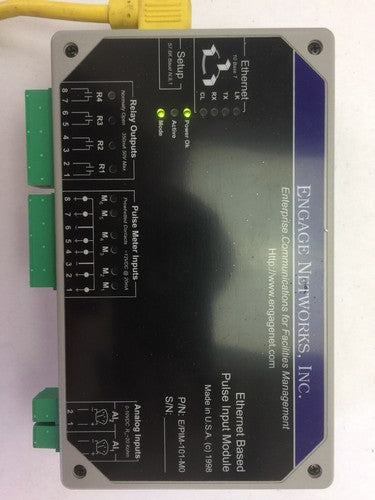 ENGAGE NETWORKS E/PIM-101-M0 ETHERNET PULSE INPUT METER2