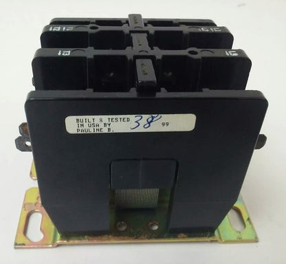JOSLYN CLARK DP3C253-120 DEFINITE PURPOSE CONTACTOR 3P 25A FLA 30A RES 120V COIL5