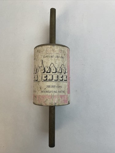 CEFCO CLL 800 CURRENT LIMITING SHORT CHECK FUSE 800AMP 600VAC CLASS L0