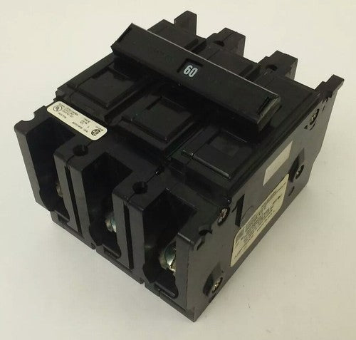 CUTLER HAMMER QC3060HT QUICKLAG C CIRCUIT BREAKER 3P 240VAC 60A TYPE QC0