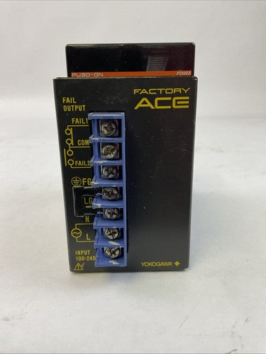 YOKOGAWA F3PU30-0N POWER SUPPLY OUTPUT 5VDC 6A INPUT 100-240VAC 100VA0