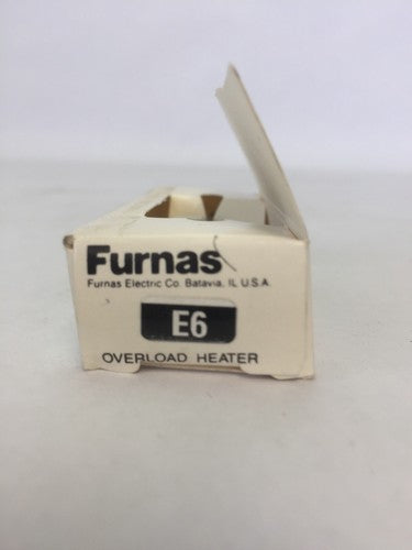 FURNAS E6 OVERLOAD HEATER (LOT OF 3)1