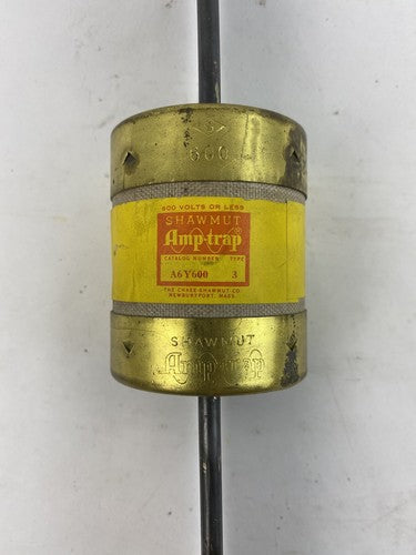 Shawmut Amp-trap A6Y600 Type 3 600A 600V Fuse1