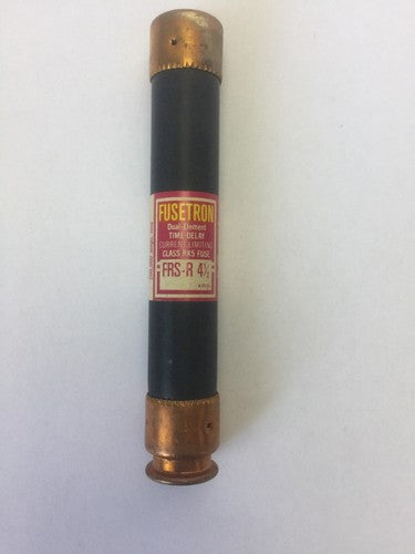 BUSSMAN FRS-R 4 1/2 FUSE 4-1/2 AMPS 600VAC CLASS RK5 DUAL ELEMENT (LOT OF 7) 0
