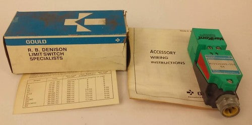 R.B.DENISON NJ15+U+WS-559 , PROXIMITY SENSOR SWITCH, 3 PIN, OUTPUT 20-250VAC 0