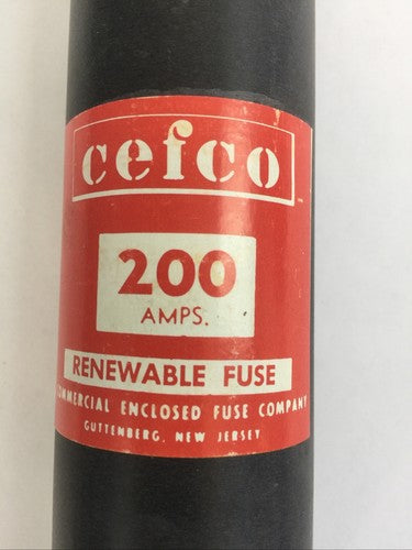 CEFCO RENEWABLE FUSE 200AMP 600V1