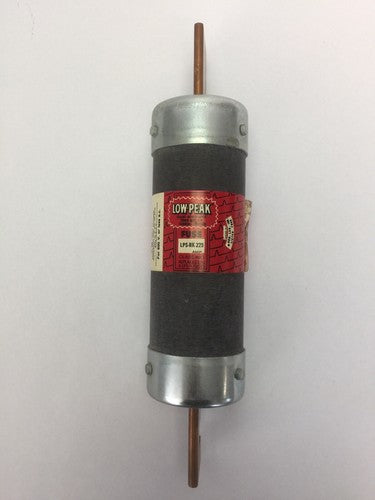 BUSSMAN LPS-RK 225 LOW PEAK DUAL ELEMENT TIME DELAY CURRENT LIMITING (LOT OF 3)0