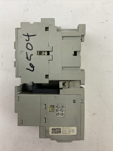 ALLEN BRADLEY STARTER (100-C09*10 SER A COIL 120V + 193-EECB SER C 1.0-5.0A)5