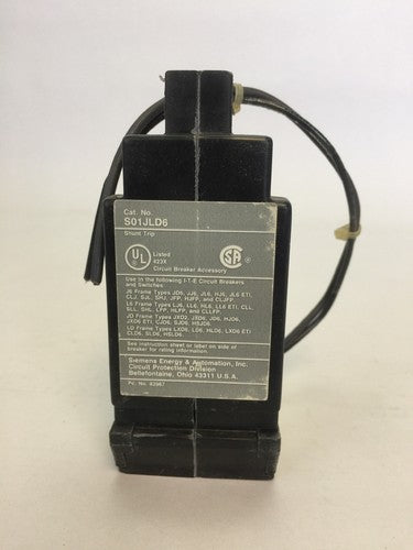 SIEMENS S01JLD6 SHUNT TRIP0