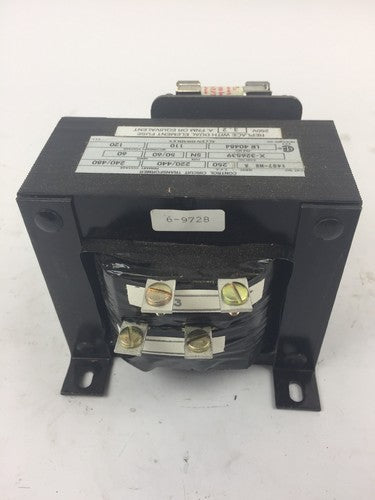 ALLEN BRADLEY 1497-N8 CONTROL CIRCUIT TRANSFORMER .250 KVA 240/480V 60HZ SER A5