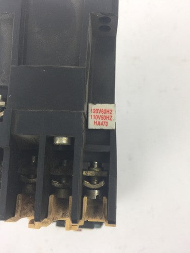 ALLEN BRADLEY 100-A09ND3 CONTACTOR SER B 600VAC 9A W/ 193-BSB30 RELAY 2-3A7