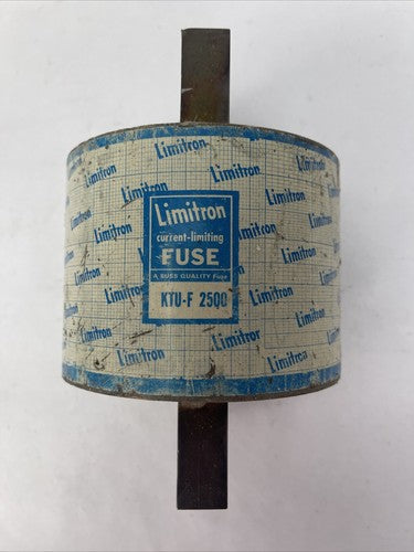 BUSSMAN KTU-F 2500 LIMITRON CURRENT-LIMITING FUSE 600VAC 2500AMP2
