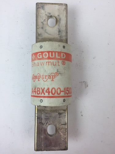 GOULD SHAWMUT A4BX400-150J AMP-TRAP FORM 480 WELDER PROTECTOR 400 A 600 VAC0