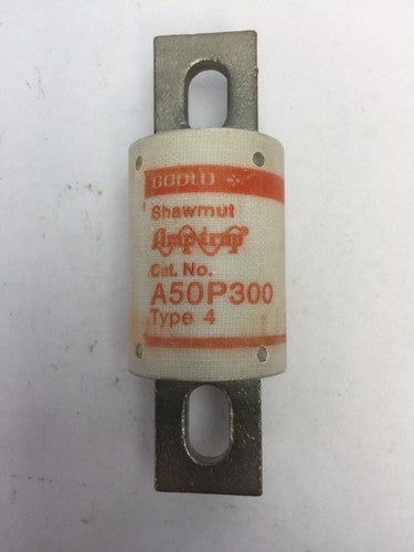 GOULD SHAWMUT AMPTRAP A50P300 FUSE 300 AMP 500 VAC 0