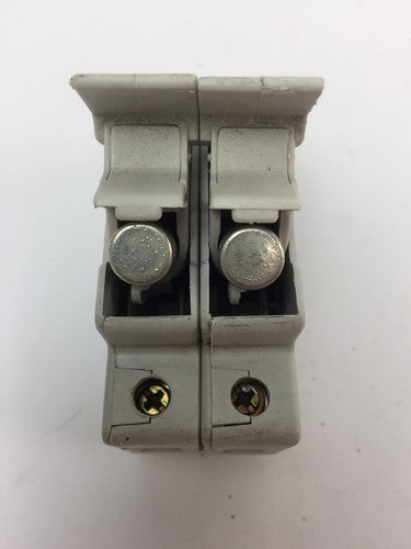 FERRAZ SHAWMUT USCC2 FUSE HOLDER 600V 30A WITH ATDR8 FUSES 8A 600VAC6