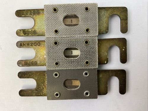 BUSS ANN200 FUSE 200A (LOT OF 3)0