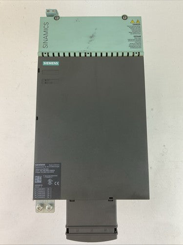 SIEMENS 1P 6SL3130-7TE25-5AA3 ACTIVE LINE MODULE OUTPUT DC 600V 92A 55kW INPUT0