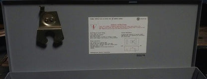 Cutler Hammer Westinghouse Busway Fusible Switch FAN321 - 30 Amp, 240 V, 3-Pole5
