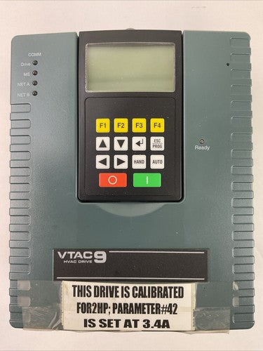 ROCKWELL AUTOMATION 9VT41F-005BTNNN AC DRIVE SERIES A 400V 3HP FIRMWARE NO 3.0010