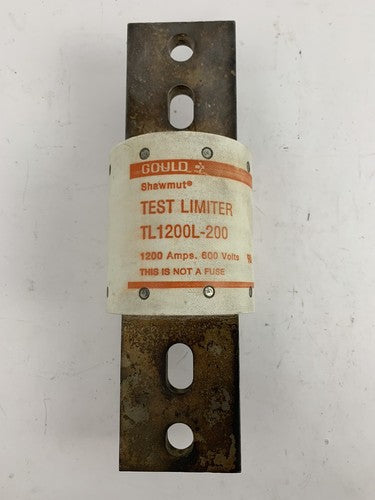 Gould Shawmut TL1200L-200 1200A 600V Test Limiter (NOT A FUSE)0