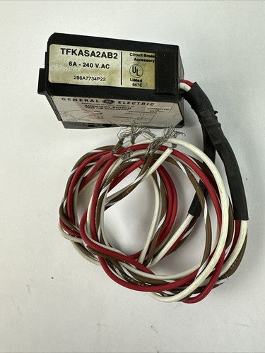 GE TFKASA2AB2 6A 240VAC 286A7734P22 AUXILIARY SWITCH F225 C/B ACCESSORY0