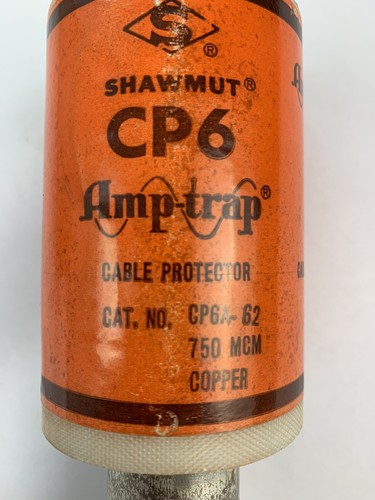 Shawmut Amp-trap CP6 CP6A-62 750MCM Cu Cable Protecter2