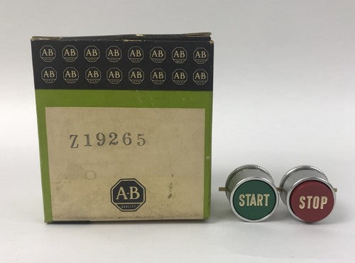ALLEN BRADLEY Z-19265, Z19265, ON AND OFF SAFETY SWITCHES, NEW0