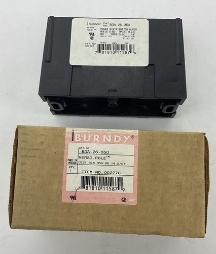 BURNDY BDA-26-350 DISTRIBUTION BLOCK VERSI-POLE0