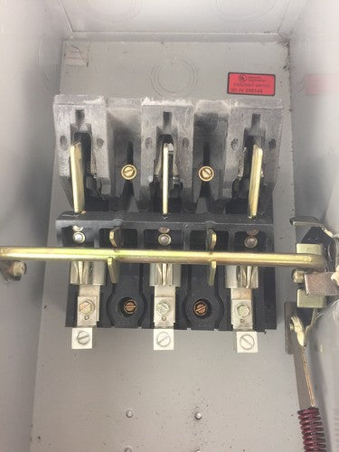 CHALLENGER HD363NFC HD SAFETY SWITCH 600VAC/DC 100AMP 75HP TYPE 1 ENCLOSURE7