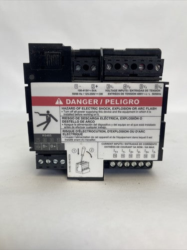 SQUARE D PM710 CA POWER LOGIC METER DISPLAY 100-415VAC 5VA 50/60HZ 125-250VDC 3W6
