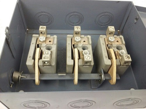 WADSWORTH 8963R ENCLOSED SAFETY SWITCH, 60A, 240V, 3P, HORSE POWER 15-30, NEW5