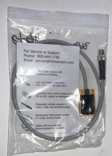 HTM EQM1-2008P-A3U0.7/P8/PUR/8MM-100C PROXIMITY SENSOR EXTENDED RANGE 10-30V4