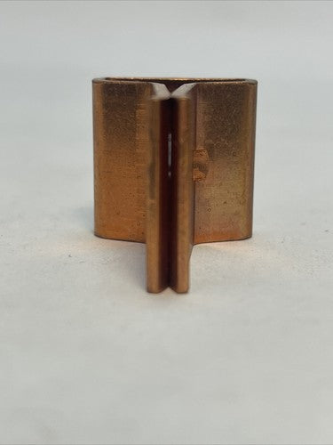 PENN-UNION 61-100A BRONZE FUSE CLIP KNIFE TYPE 61-100A 250-600V (LOT OF 6)2