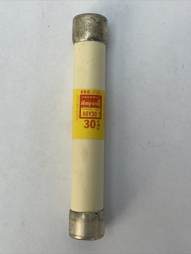 SHAWMUT A6Y30 TYPE 1 AMP-TRAP FUSE 600V 30AMP (LOT OF 10)1