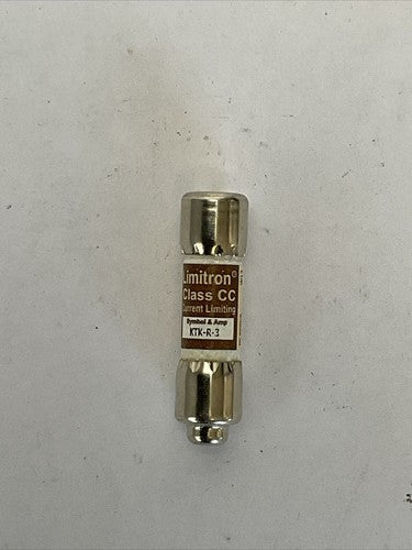 LIMITRON KTK-R-3 CLASS CC CURRENT LIMITING FUSE 3AMP 600VAC (LOT OF 9)1