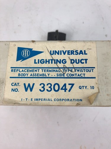 ITE/SIEMENS UNIVERSAL LIGHTING DUCT W33047 0